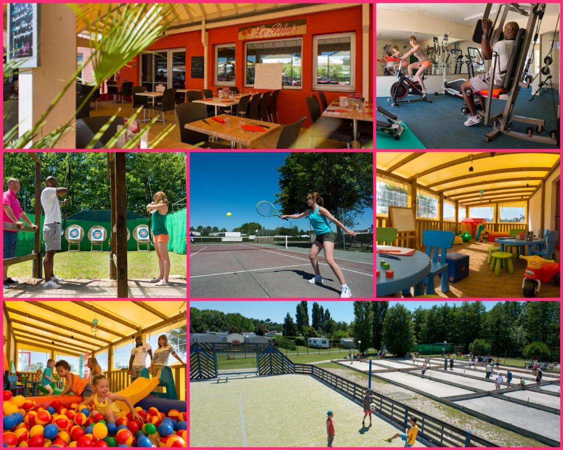 Mobilhome 2Ch Climatise-Terrasse Fermee-4 Velos-Camping 4 Etoiles Les Charmettes Ле-Мат Экстерьер фото