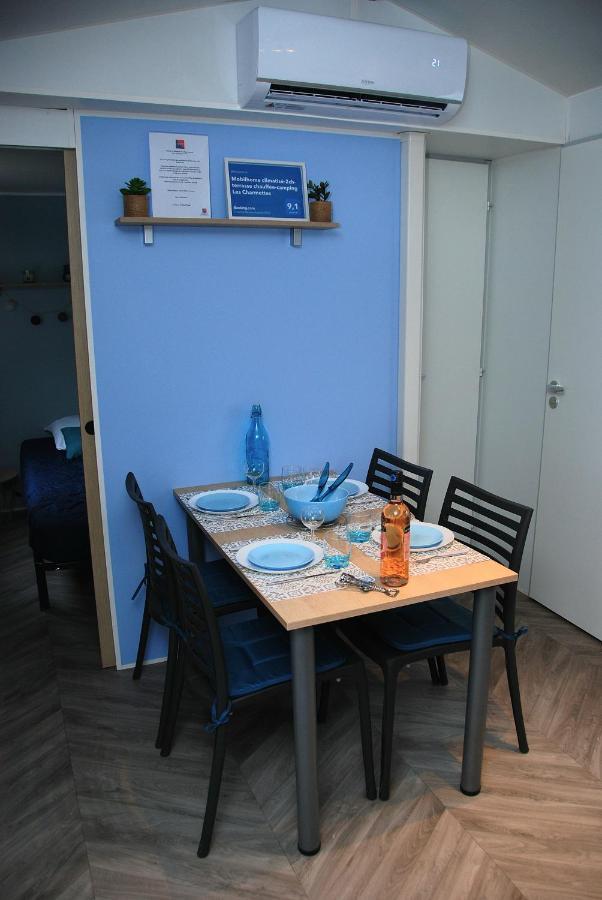Mobilhome 2Ch Climatise-Terrasse Fermee-4 Velos-Camping 4 Etoiles Les Charmettes Ле-Мат Экстерьер фото